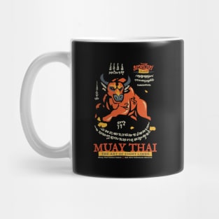 Muay Thai Sak Yant Buffalo Mug